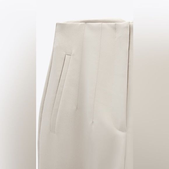 NWT ZARA HIGH-WAISTED PANTS - Picture 5 of 7